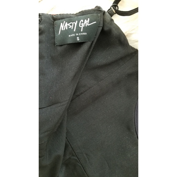 SOLD Sworn to Secrecy mesh &rose detail dress - Picture 8 of 8